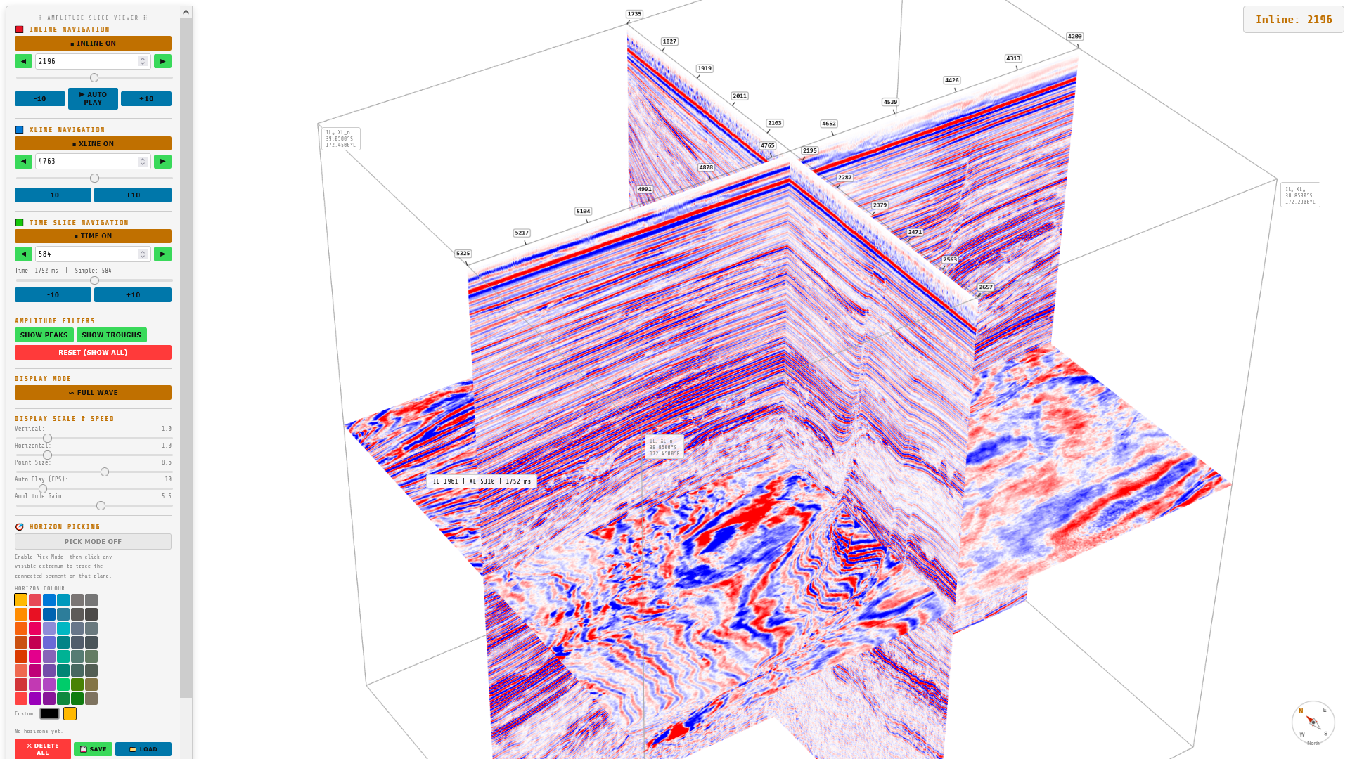 All three slice orientations